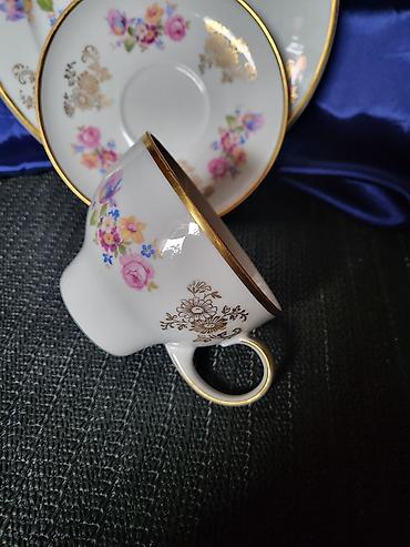 Ostali antikviteti: Set Wallendorf 1950 do 1965 g.Istocna Nemacka. Trodelni nemacki set — 9