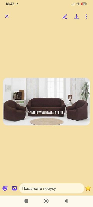 ikea cipelarnik plasticni: Navlake za trosed i dve fotelje, rastegljive i prilagodljive — 4