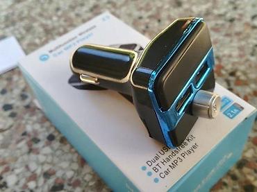 Audio oprema za auto: BT FM transmiter za automobil X9 – multifunkcionalni bežični komplet — 1