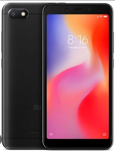 xiaomi redmi 6a бу: Xiaomi, Redmi 6A, Б/у, цвет - Черный, 2 SIM