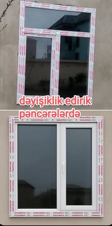 Pəncərələrin təmiri: Pəncərə və qapıların aydin-aşkar zədələnməsini təmir edirik, evdəki — 12