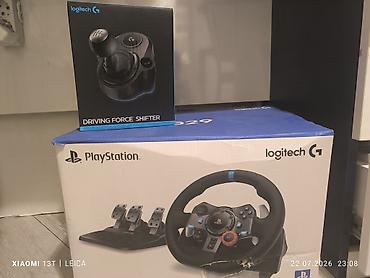 w211 sükan: Logitech G29 Driving Force sükan dəsti 2-3 dəfə istifadə olunub real — 3