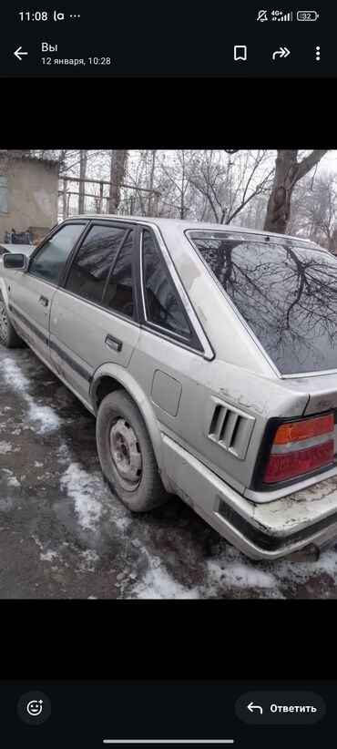 Nissan: Nissan Bluebird: 1990 г., 2 л, Механика, Бензин, Хэтчбэк