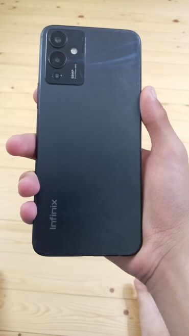 телефоны флай 4415: Infinix Note 12, rəng - Qara, Düyməli