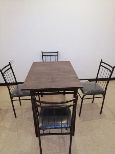 Masa və oturacaq dəstləri: Stol stul desti anbardan satiş var Modellər coxdur Rəng secimi etmək — 10