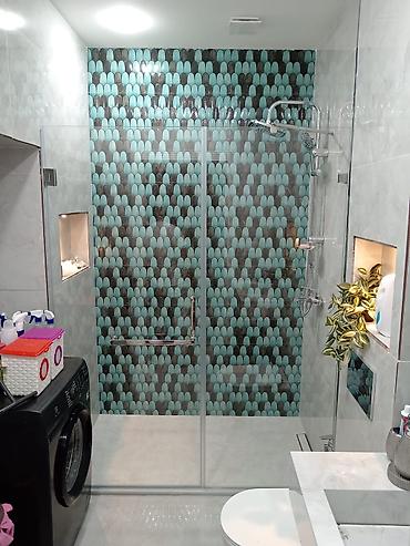 Duş kabinaları, arakəsmələr: Arakəsmə, Künc üçün — 13