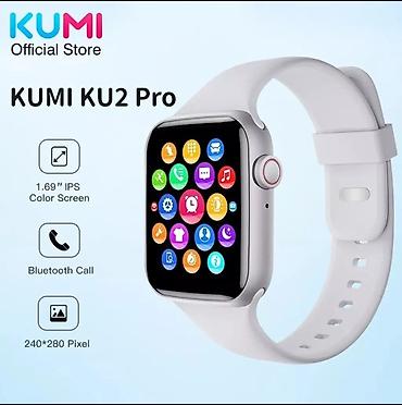 Другие смарт-часы: Смарт‑часы KUMI KU2 Pro - Экран: 1.69" цветной IPS, разрешение — 4