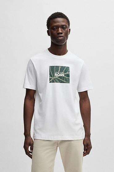 Kişi geyimləri: Futbolka, Hugo Boss, L, rəng - Ağ — 5