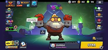 random pubg hesap: Brawl Stars oyunu üçün inkişaf etmiş hesab - Kupa sayı: 34 292 - — 1