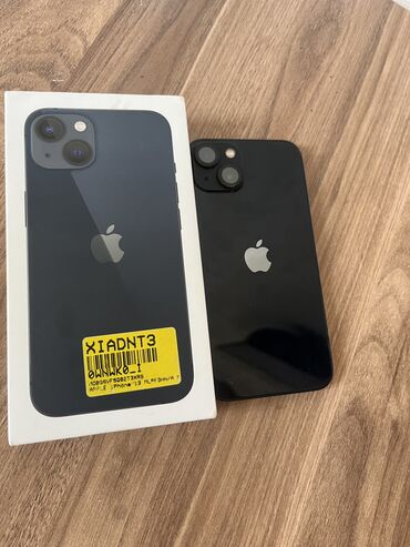 iphone 8 puls: IPhone 13, 128 GB, Midnight, Barmaq izi, Face ID