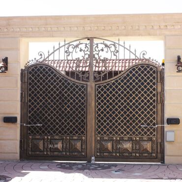 Həyət darvazaları: Görkəmini zamanla itirməyən, karoziyaya davamlı Alüminium Qapı və -da lalafo.az — 17 Həyət darvazaları: Görkəmini zamanla itirməyən, karoziyaya davamlı Alüminium Qapı və — 17