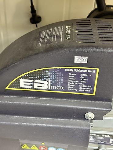 Универсалдуу жабдуулар: Компрессор EBImax EM50L A - Тип: поршневой воздушный компрессор - — 2