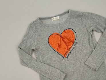 crop top z wiązaniem sinsay: Blouse, H&M, 10 years, 134-140 cm, condition - Very good