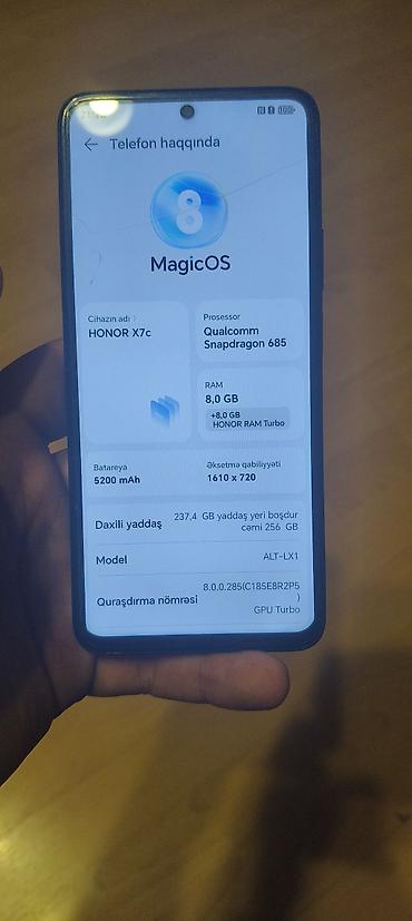 honor x7 b: Honor X7c, 256 GB, rəng - Qara, İki sim kartlı — 1