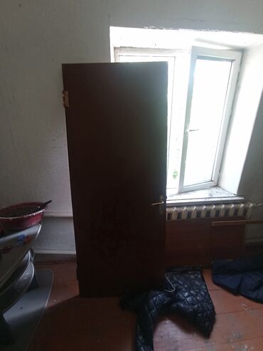 Межкомнатные двери: Дверь с окнами, Б/у, 200 *60, Самовывоз