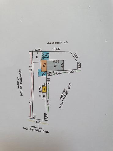 Продается пол дома с участком 2,51сотки по документам(4 сотки по at lalafo.kg Продается пол дома с участком 2,51сотки по документам(4 сотки по