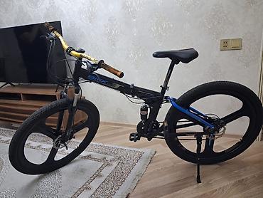İdman velosipedləri: Tam asqılı qatlanan dağ velosipedi - Çərçivə: qatlanan alüminium/poçt — 1