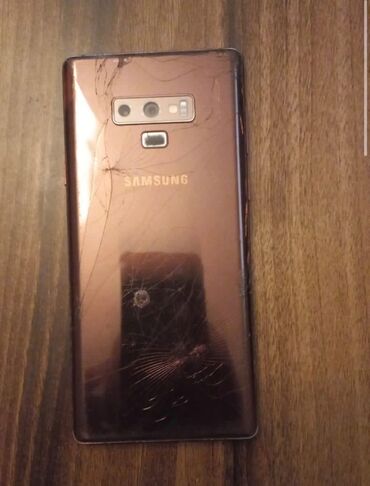 samsung galaxy note 6: Samsung Galaxy Note 9, 128 GB, Qırıq, Sensor