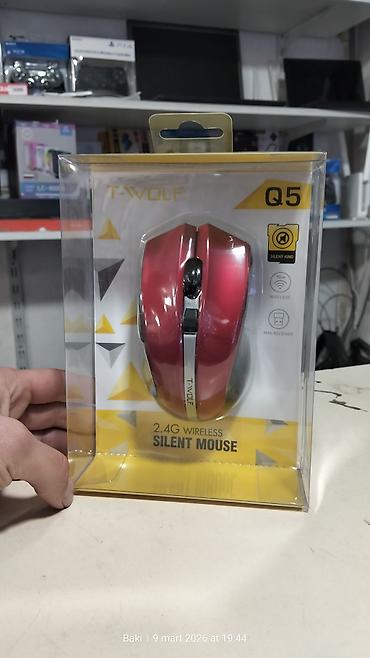 a 95: T-WOLF Q5 2.4G Wireless Silent Mouse Xüsusiyyətlər: - Sakit klik — 1