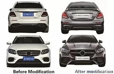 Branici: AMG PAKET KOMPLETAN BODY KIT MERCEDES E KLASA W213 | AMG Paket — 2