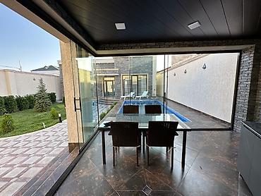 razinde kiraye evler: Şüvəlanda villa kirayə 2 və 3 otaq.manqal,somovar,isti hovuz — 4