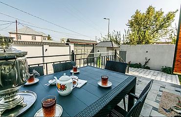 villa sekilleri: 120 kv. m, 4 otaqlı, Kanalizasiya, Kombi, Qaz — 7