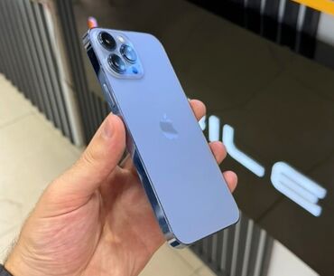 Kompüter, noutbuk və planşetlər: IPhone 13 Pro Max, 256 GB, Sierra Blue, Face ID
