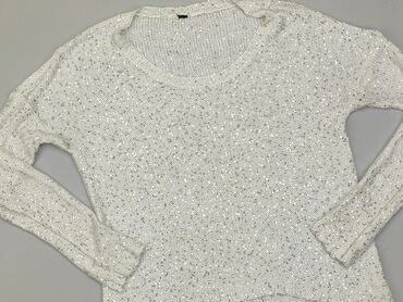 szara bluzki z długim rekawem: Blouse, L (EU 40), condition - Good