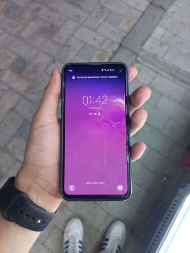 samsung galaxy note 4: Samsung Galaxy S10, 128 GB, rəng - Göy