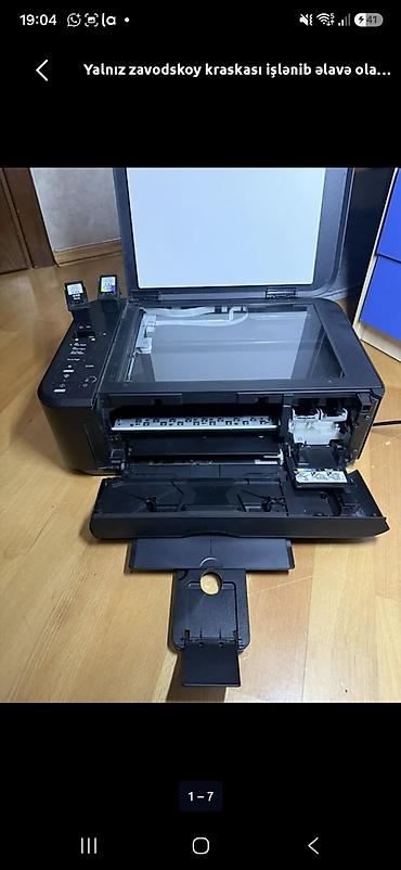 ses yazıcı: Printer Canon çoxfunksiyali. Etrafli melumat tam sekilde qeyd — 2