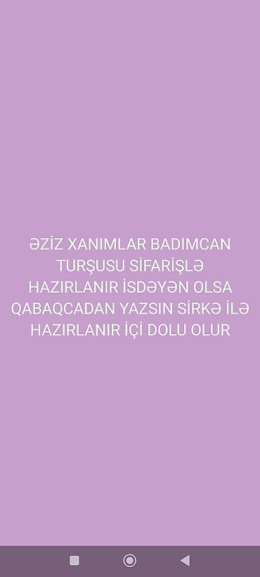 badimcan tursusu: Sifarişlə hazırlanmış badımcan turşusu - Ev üsulu reseptlə hazırlanır — 1
