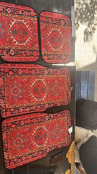 Aksesuarlar və tüninq: Avtomobil üçün döşəmə xalçaları dəsti – 4 hissə - Dəst: 2 ön xalça + — 1