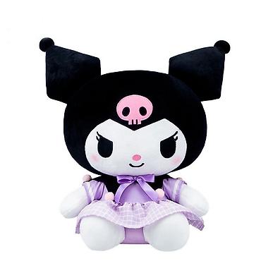мягкой мебель: Мягкая игрушка Kuromi (Sanrio) в сиреневом платье. - Формат: плюшевая — 1