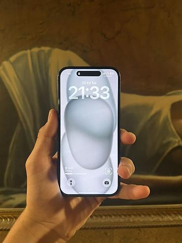 Apple iPhone: IPhone 15, 128 GB, Qara, Simsiz şarj — 2