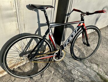 японские велосипеды: Felt TK2 трековый/ городской fixed gear. Рама SL 7005 Super Lite