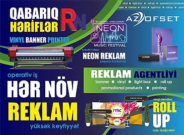 lazer reklamları: Ölkədə ən operativ xidmət göstərən reklam şirkəti axtarırsınızsa biz — 1