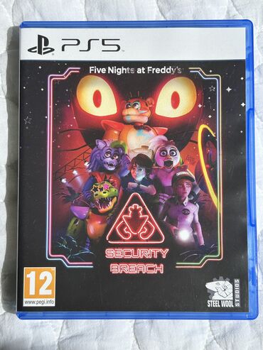 игры ps5 бишкек: ПРОДАЮ В СРОЧНОМ ПОРЯДКЕ FNAF security breach PS5