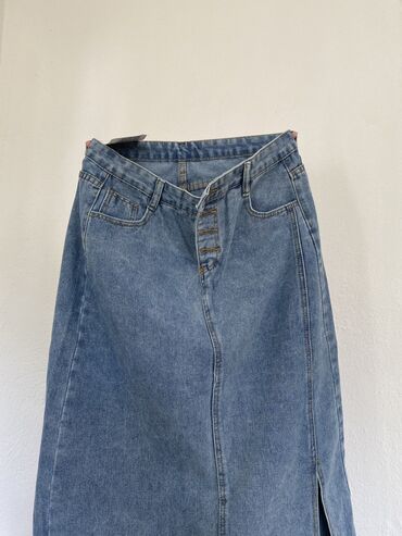 джинсы женские новые: Юбка, Джинс