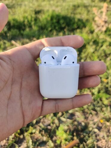 колонки для компьютера: Вкладыши, Apple, Б/у, Беспроводные (Bluetooth), Для переговоров