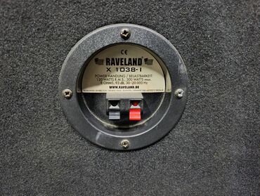 Zvučnici i stereo sistemi: Raveland 1038-1 dva para cena ZA SVA CETIRI je 260 e, a ukoliko — 7