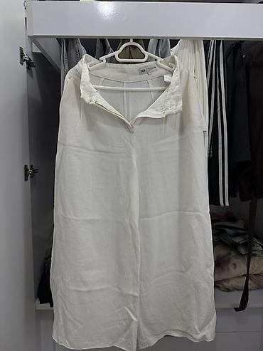 Şalvar, Zara, XS, rəng - Ağ lalafo.az -da Şalvar, Zara, XS, rəng - Ağ