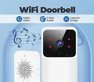 komputer ekran şəkilləri yüklə: WiFi Video Qapı Zəngi - WiFi bağlantılı kamera ilə girişə nəzarət - — 1