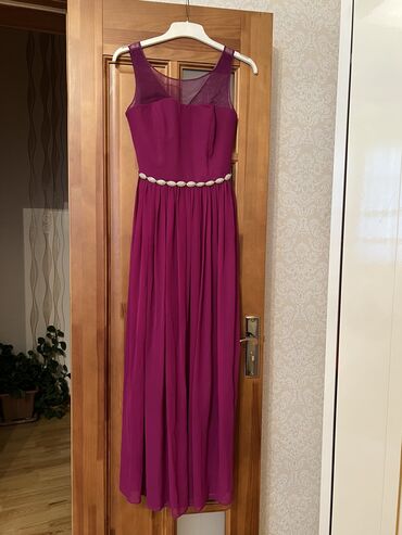 xına paltarları: Вечернее платье, Макси, S (EU 36)