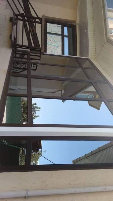 Алюминиевые окна на заказ: Алюминиевый тамбур. Стеклянный тамбур. Тамбур стеклянный. Тамбур — 13