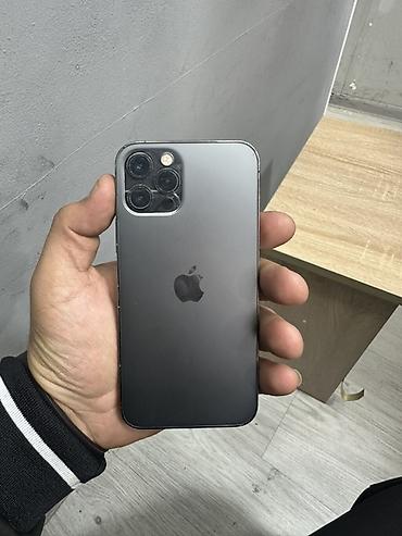 apple macbook pro 16: IPhone 12 Pro, Graphite, Qırıq — 1