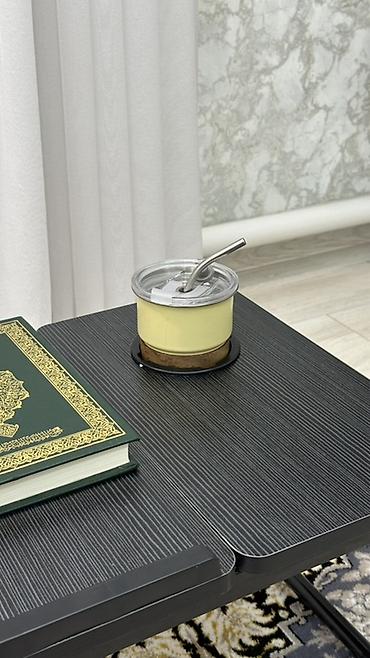 складной компьютерный стол: Складной столик для работы и учебы на кровати/диване - Компактный и — 4
