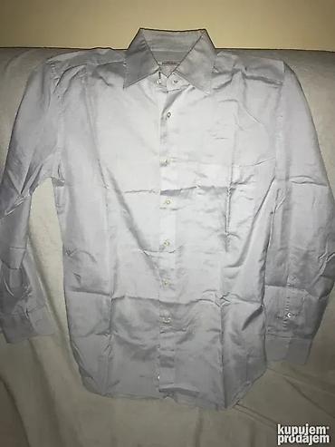 Original Ermenegildo Zegna kosulja M ( 39 ) 100% cotton Ramena 48cm