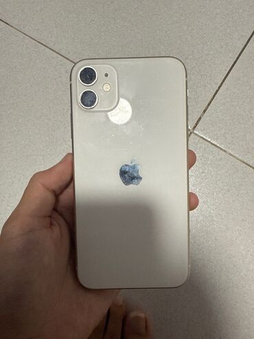 işləmiş telfonlar: IPhone 11, 128 GB, Ağ, Face ID