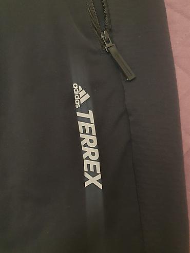 Kişi geyimləri: İdman Şalvar, Adidas, M, rəng - Qara — 1