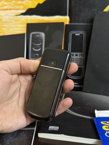 Nokia: Nokia 8 Sirocco, < 2 GB Memory Capacity, rəng - Qara, Düyməli — 15